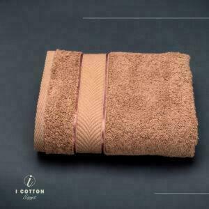 Cafe,كافيه,Face Towel,100*50,Satin Ribbon design,100% Cotton