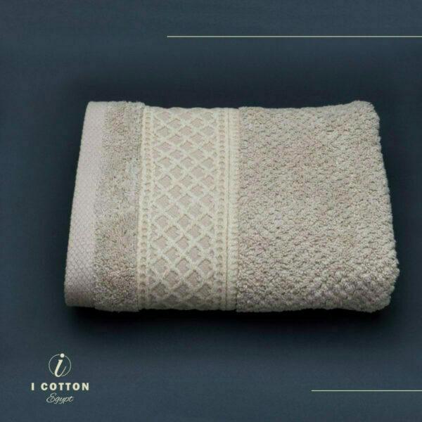 Pastel,پاستيل,Face Towel,90*50,Moasic Pattern,100% Cotton