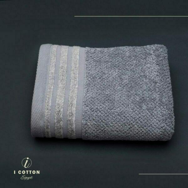 Steel Grey, فولاذي,Face Towel,90*50,Solid,100% Cotton